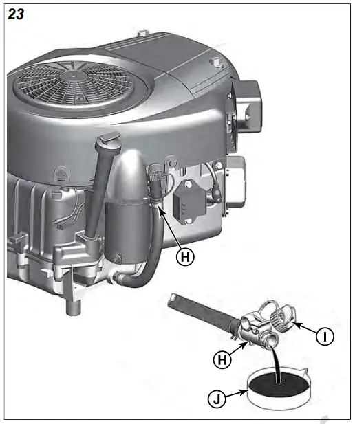 Optional Quick Oil Drain 