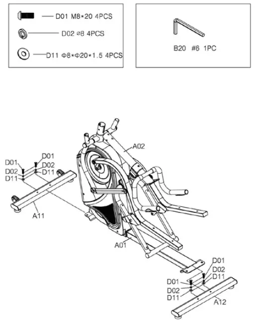 SUNNY Health Fitness SF-E3914 Pro Cardio Climber Elliptical Machine-4
