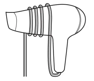 Panasonic EH-NE82 Household Hair Dryer - figure 1