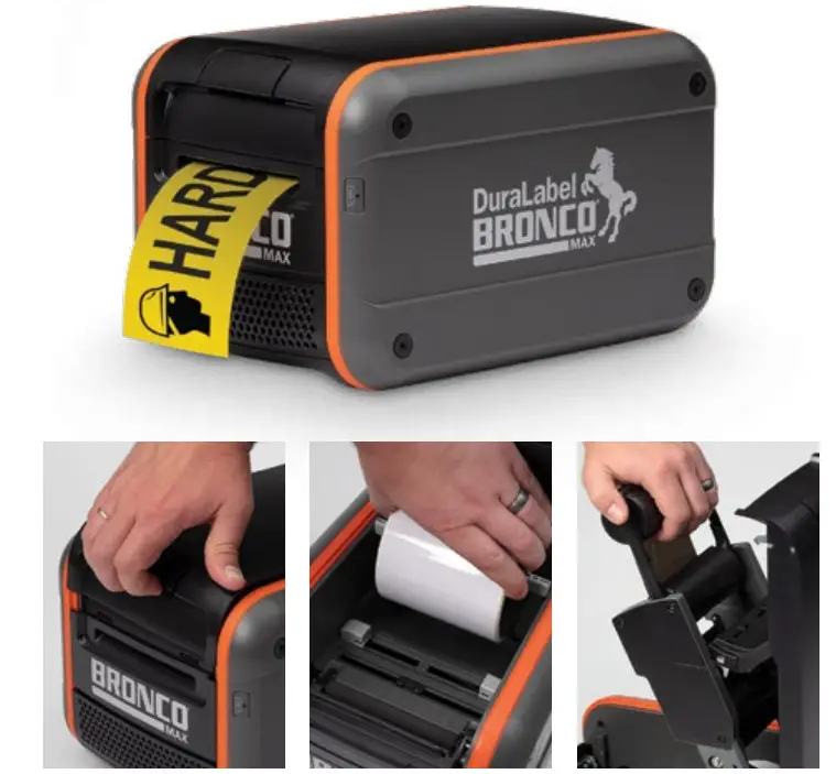 BRONCO DLBM01 Industrial Label Printer - Figure 1