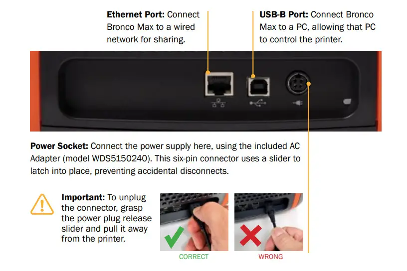 BRONCO DLBM01 Industrial Label Printer - Figure 4