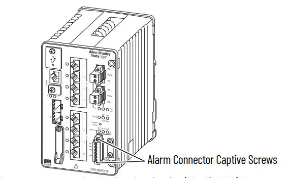 Allen-Bradley Stratix 5800 Ethernet Managed Switches - Figure 13