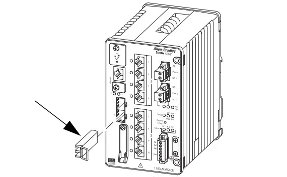 Allen-Bradley Stratix 5800 Ethernet Managed Switches - Figure 17