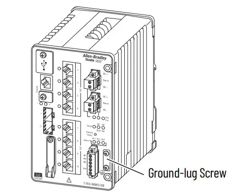 Allen-Bradley Stratix 5800 Ethernet Managed Switches - Figure 7