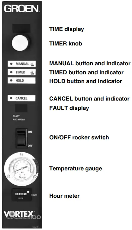 groen VRC 6E Vortex100 Connectionless Steamer - Fig 4