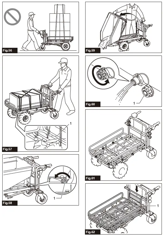 makita DCU603 Battery Powered Wheelbarrow-10
