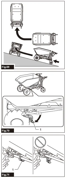 makita DCU603 Battery Powered Wheelbarrow-15