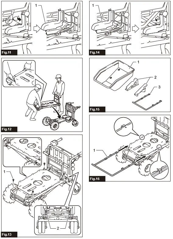 makita DCU603 Battery Powered Wheelbarrow-3