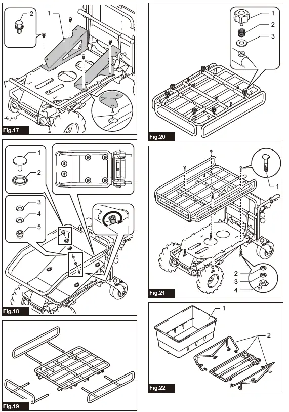 makita DCU603 Battery Powered Wheelbarrow-4