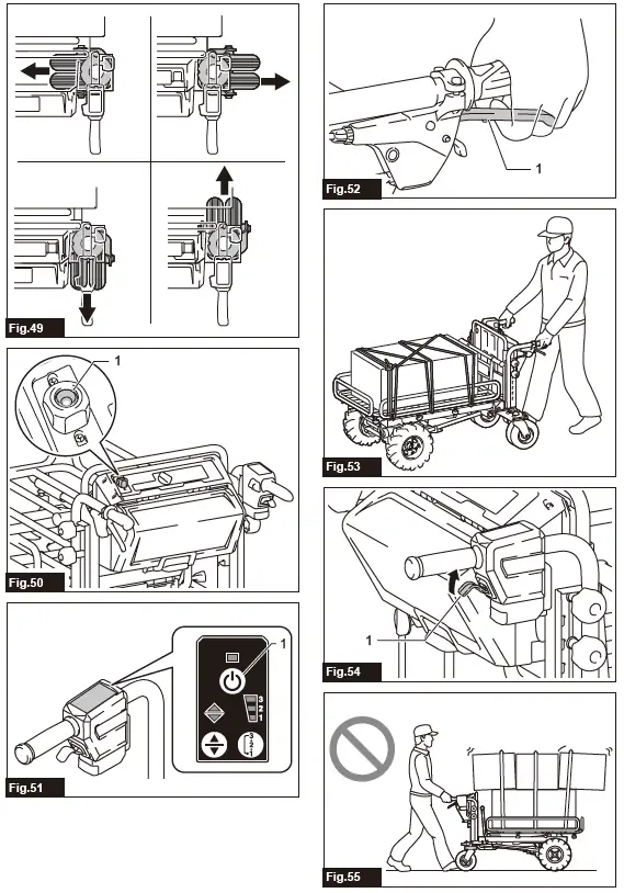 makita DCU603 Battery Powered Wheelbarrow-9