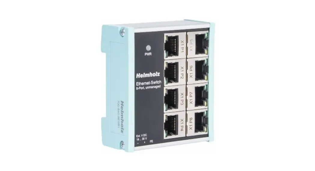 Helmholz 700-840-8es01 8-port Unmanaged Ethernet Switch Instructions Helmholz 700-840-8es01 8-port Unmanaged Ethernet Switch Instructions