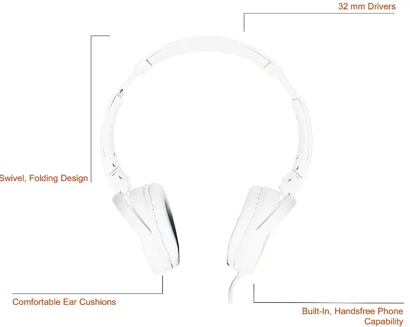 Magnavox-MHP5026M-WH-Stereo-Headphones-fig-1