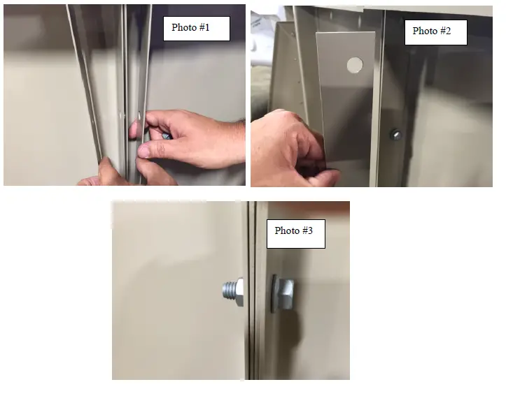 Midea 353483 and 353484 Side by Side Refrigerator FIG 1