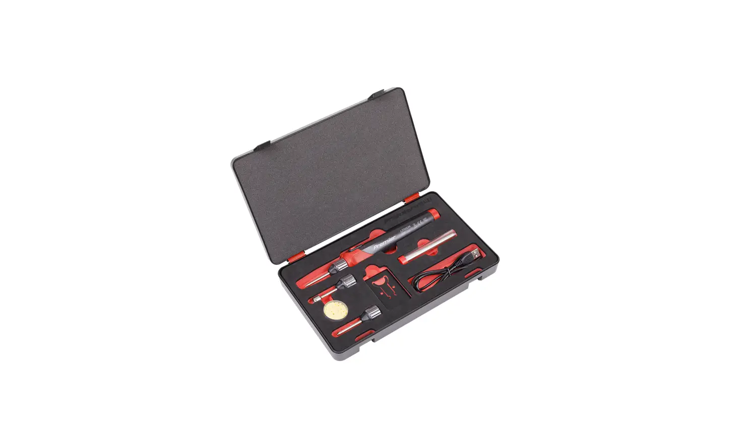 Sealey Sdl11 30w Lithium-ion Rechargeable Soldering Iron Kit Instruction Manual