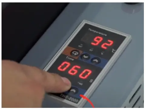 All American AA PHOENIX-O 1620 AA Phoenix DTF Curing Oven - tray handle and bolts10