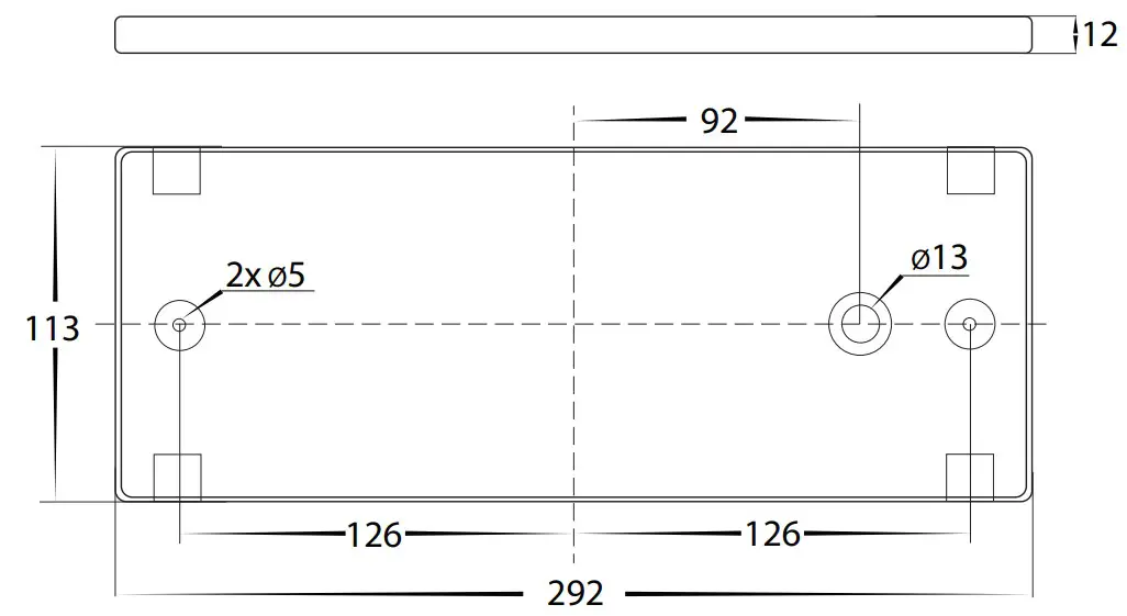 Mounting Base Diagram