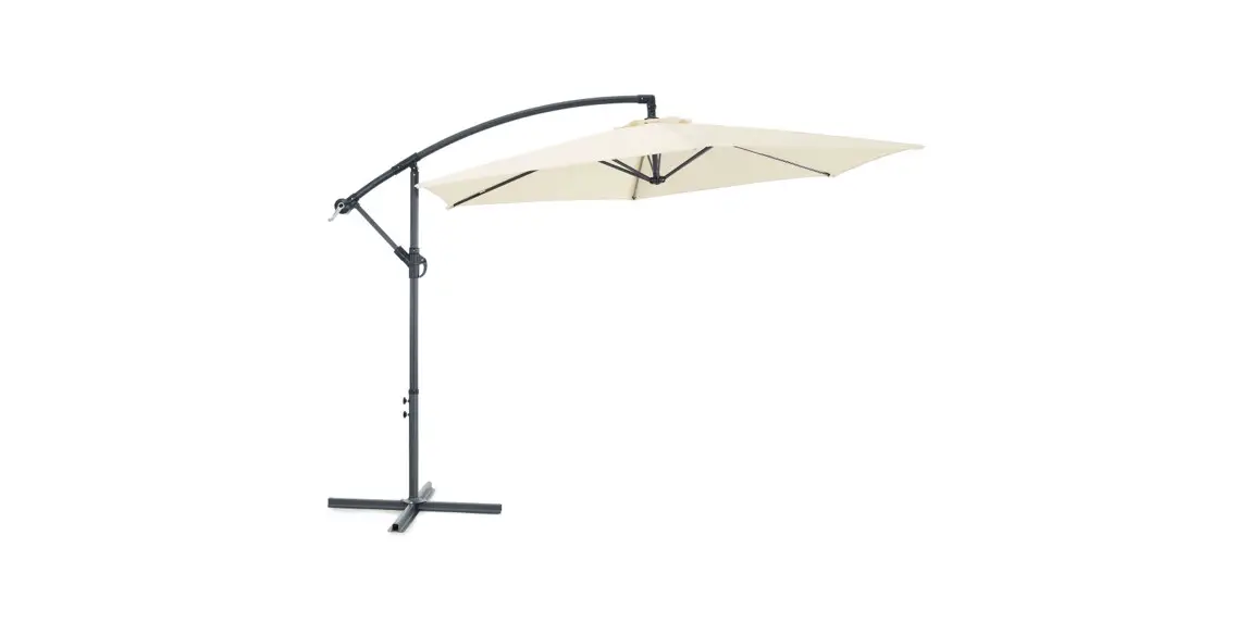 Vonhaus 2500334 3m Ivory Cantilever Garden Parasol Canopy Instruction Manual