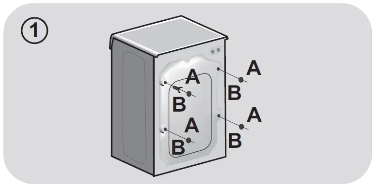 ROSIERES-14853TH-UK-5KG-Dry-1400rpm-Built-in-Inverter-Washer-Dryer-fig-1
