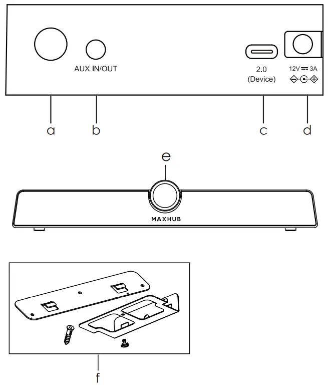 MAXHUB UC S05 Meeting Video Soundbar - Product Function