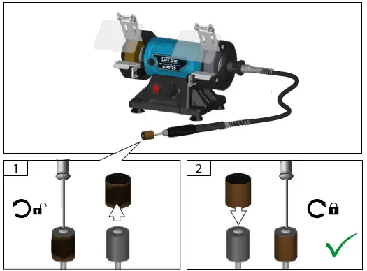 Gude GDS 75 Duplex Grinding Machine-10