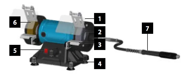 Gude GDS 75 Duplex Grinding Machine-14