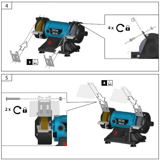 Gude GDS 75 Duplex Grinding Machine-3