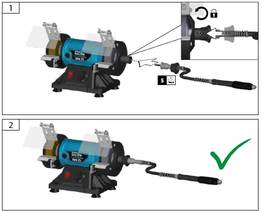 Gude GDS 75 Duplex Grinding Machine-4