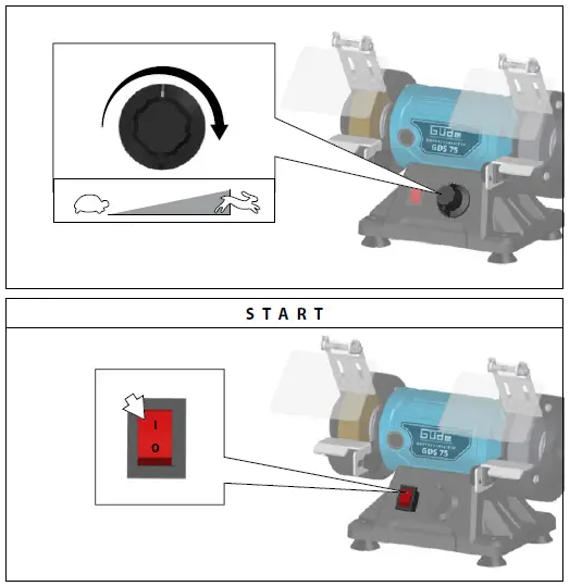 Gude GDS 75 Duplex Grinding Machine-6