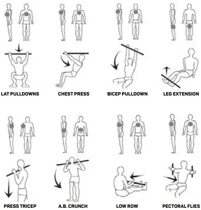 FITFIU GYM 100 Fitness Multi Station Machine - Figure 9