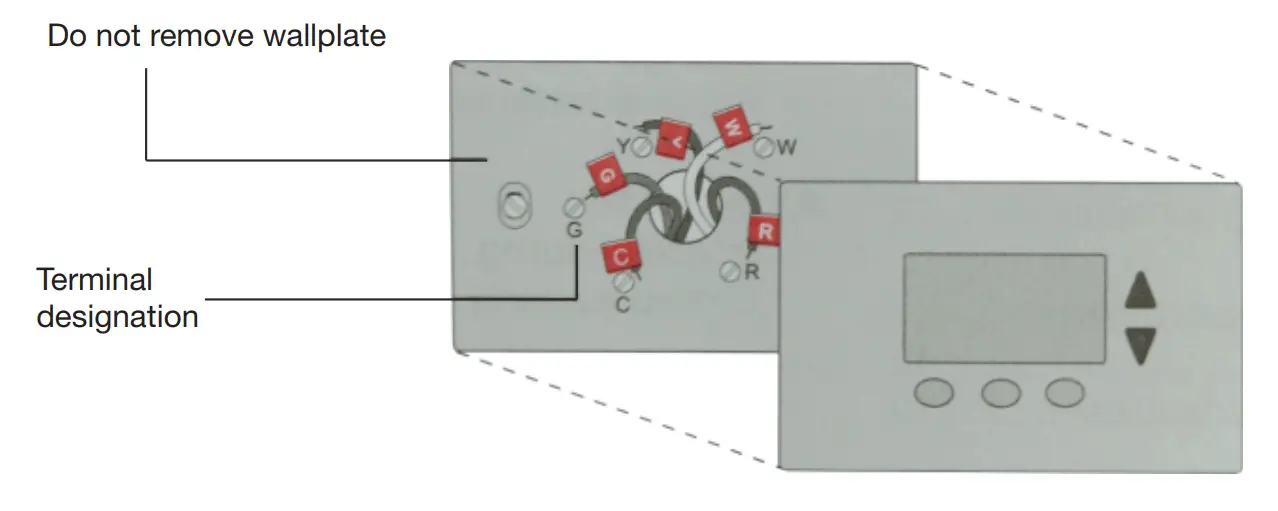 Robertshaw RS9220 Programmable Thermostat - Cooling System 1