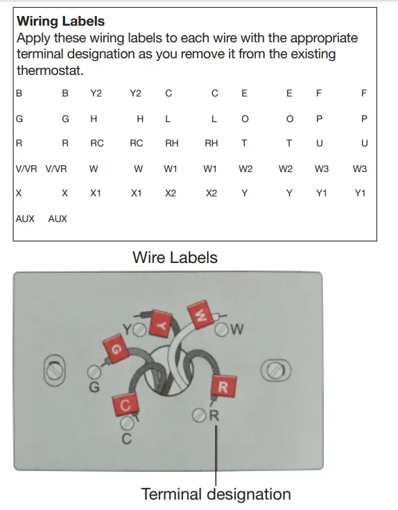 Robertshaw RS9220 Programmable Thermostat - Cooling System 2
