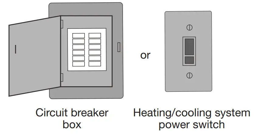 Robertshaw RS9220 Programmable Thermostat - Cooling System