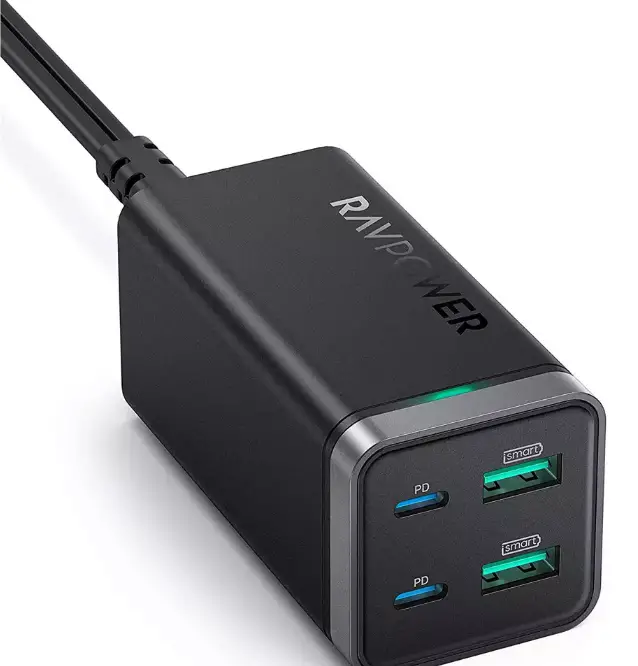 FeinTech NLG00165 Multiple USB Charger 4 Port Charging Station