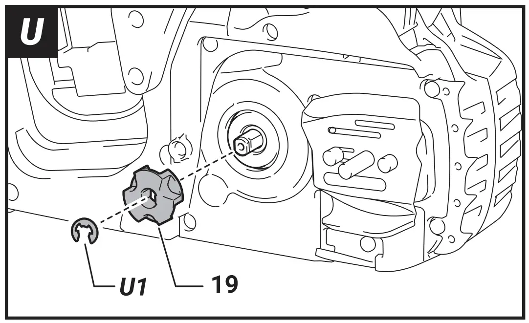 BT-CSC001 Maxxpack Cordless Chain Saw Operating Instruction illustration