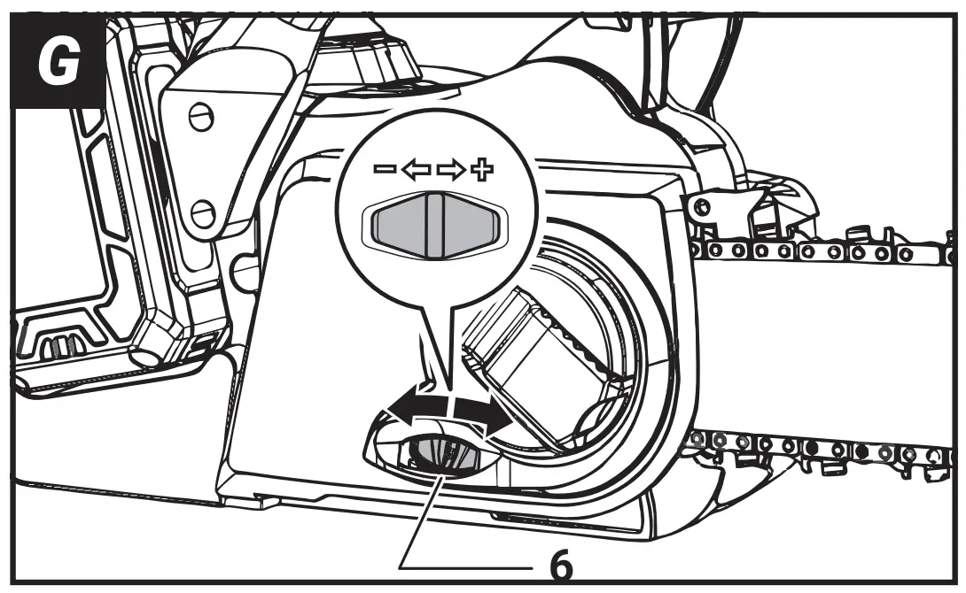 BT-CSC001 Maxxpack Cordless Chain Saw Operating Instruction illustration