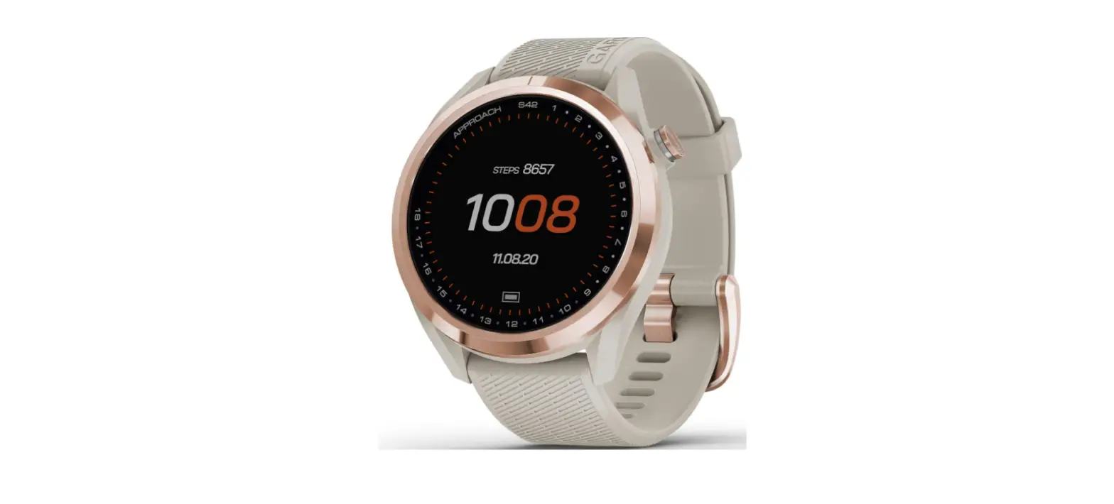 Garmin 010-02230-50 Approach S42 Stylish Gps Golf Smartwatch User Manual