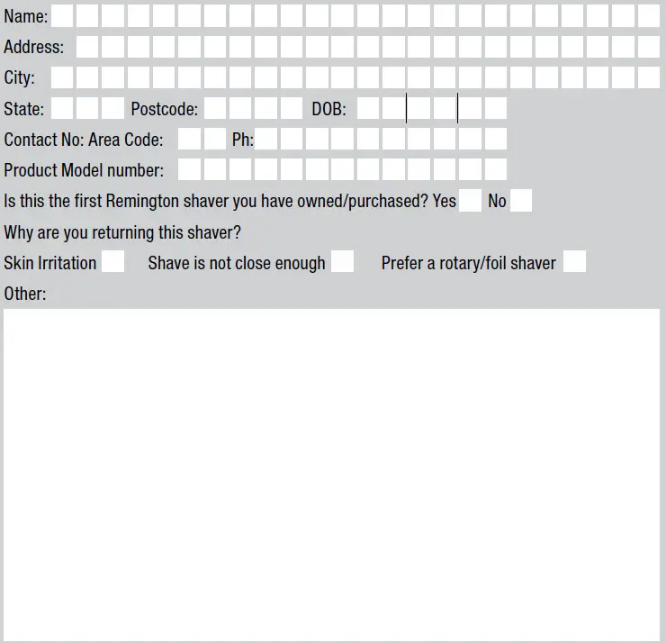 REMINGTON Limitless X5 Rotary Shaver 04