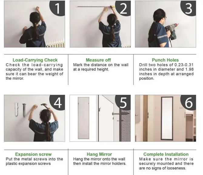 GOSALMON-W66236578NYY-23.6-in-Wx 64.9 in. H-Rectangle-Alloy-Frame-Gold-Mirror-Hanging-Standing-FIG-2