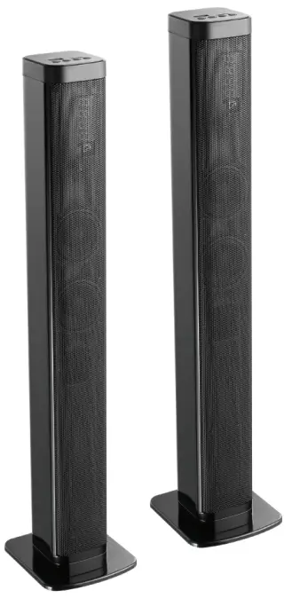 PYLE PHSPTW60 39 Inch 2 Channel Detachable Stereo Soundbar