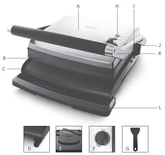 Sage BGR250 AdjustaGrill & Press I -YOUR NEW APPLIANCE