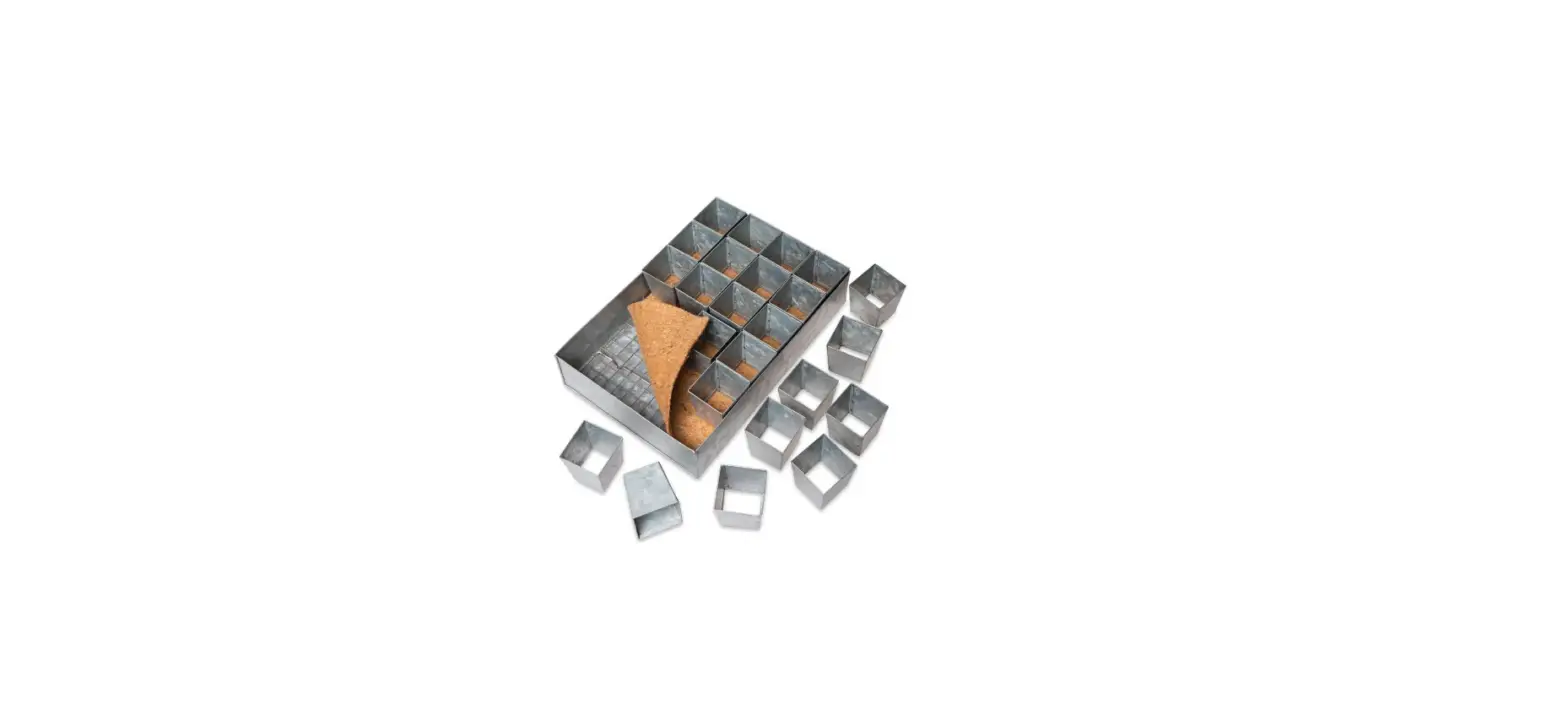 Gardeners 8611714 Self Watering Galvanized Seed Starting Tray Instructions