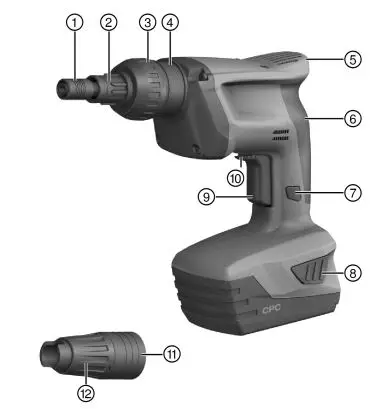 HILTI ST 1800-A22 Cordless Screwdriver Instruction Manual - Overview of the product