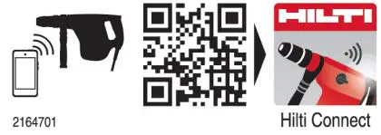 HILTI ST 1800-A22 Cordless Screwdriver Instruction Manual - QR Code