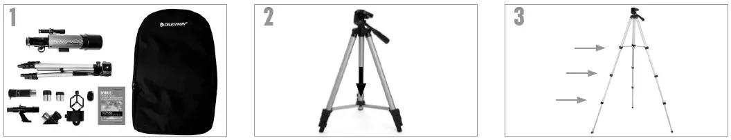 CELESTRON 22007 Travel Scope 60 DX fig 1