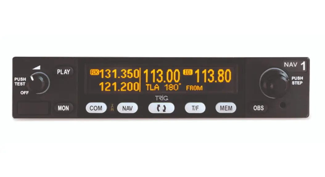 Trig Tx56 Nav-comm Radio User Guide Trig Tx56 Nav-comm Radio User Guide
