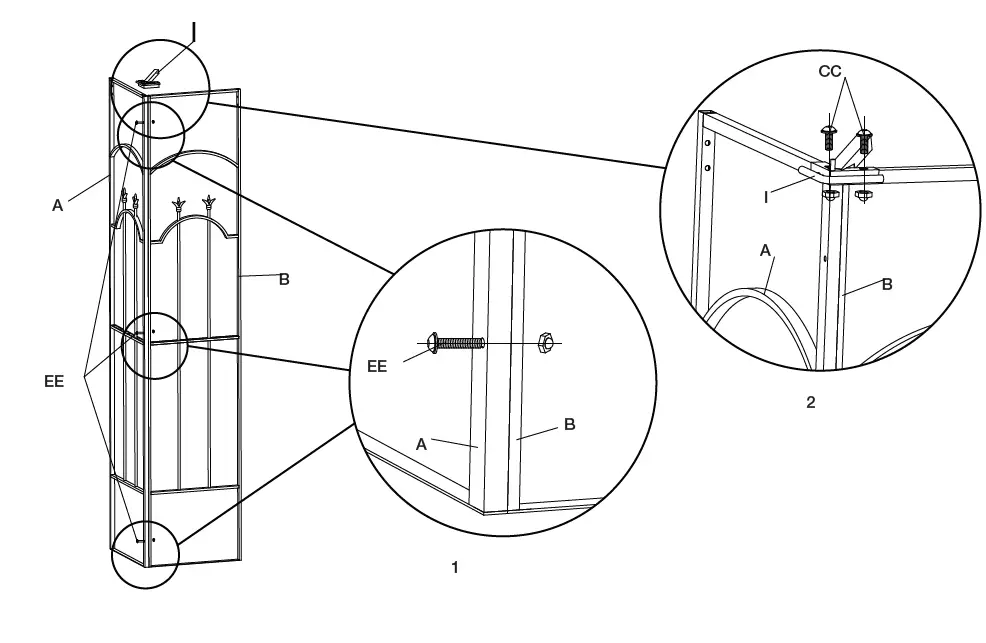 HAMPTON BAY GGHL00019 Outdoor Patio Arrow Gazebo 3