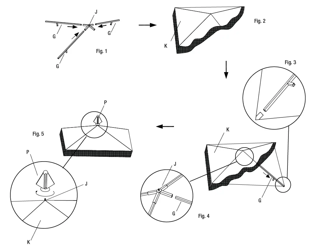 HAMPTON BAY GGHL00019 Outdoor Patio Arrow Gazebo 7