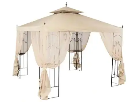 HAMPTON BAY GGHL00019 Outdoor Patio Arrow Gazebo