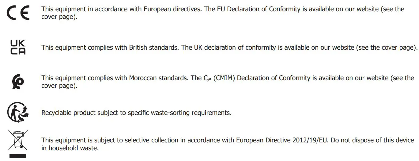 GYS AT-160 Arc Welding Battery Chargers & Body Repair Instruction Manual - CERTIFICATION AND SORTING GUIDELINES