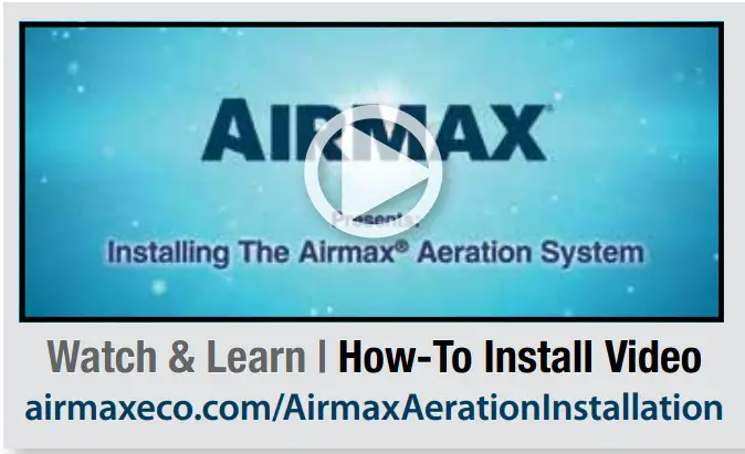 AIRMAX SW20HPSW40HP Shallow Water Pond Aerator System -Aeration System